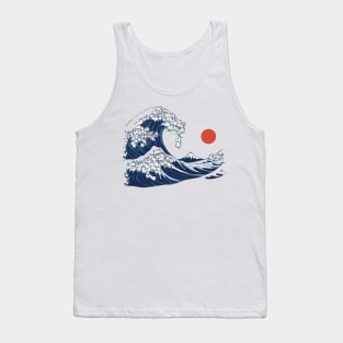 The Great Wave of Samoyed Tank Top